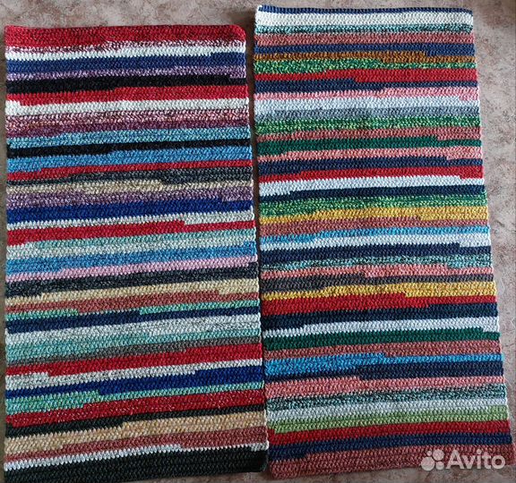 Вязаные коврики