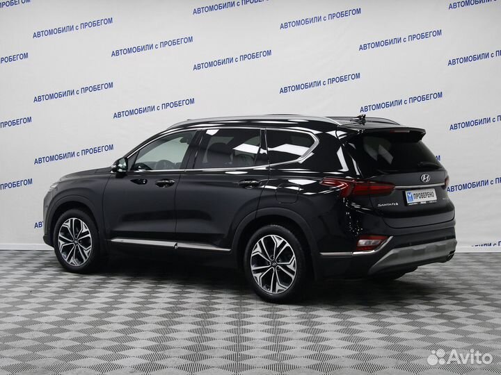 Hyundai Santa Fe 2.2 AT, 2019, 92 634 км