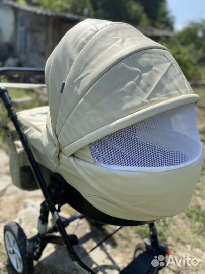 Коляска 2 в 1 эко кожа