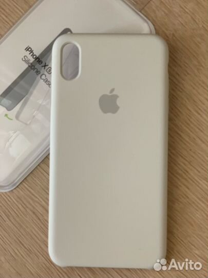 Новый силиконовый чехол на iPhone XS Max, оригинал