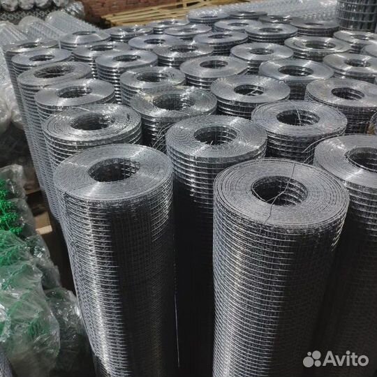 Сетка сварная оцинкованная в рулонах
