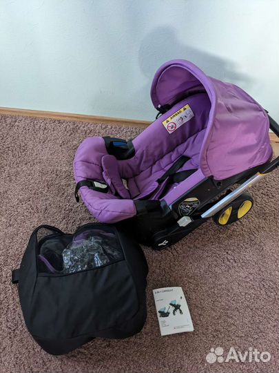 Автокресло -коляска Foo-foo. 4 в одном