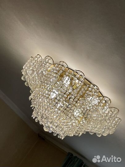 Люстра хрустальная