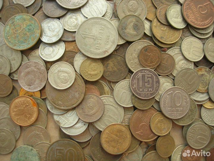 Монеты СССР и России.с 1924-1993 г.Больше 330 шт