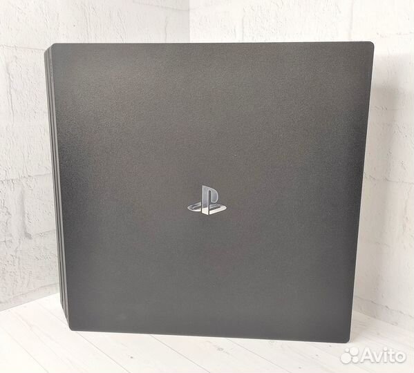 PS4 PRO стандартный комплект + коробка