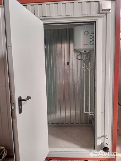 Аренда строительной бытовки туалет