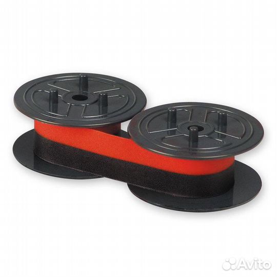 Лента для печатной машинки двухцветная