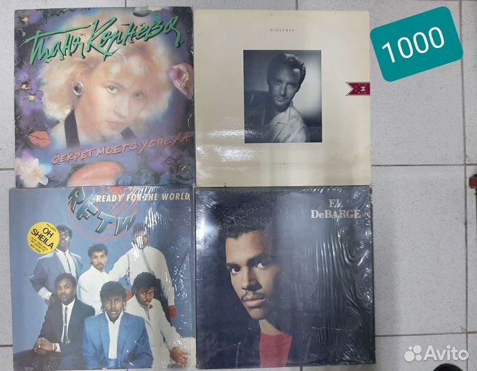 Виниловые пластинки в Ассортименте