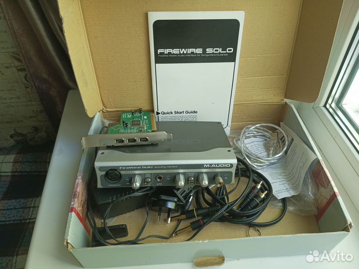 Внешняя звуковая карта M-Audio Solo Firewire