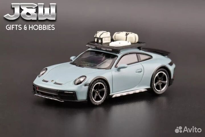 Mini GT Porsche 911 Dakar Shade Green Metallic