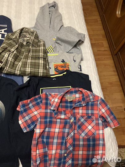 Вещи пакетом на мальчика 134 140