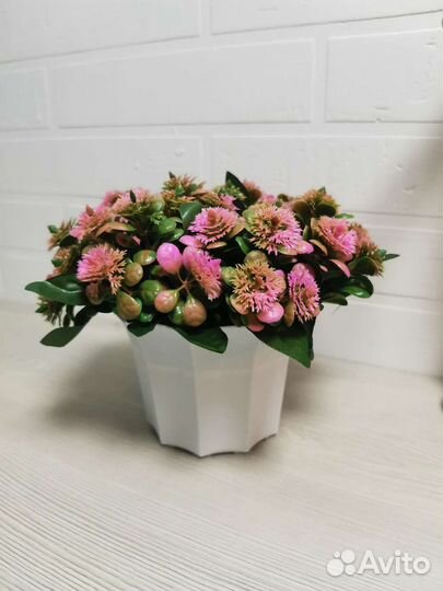 Искусственные декоративные цветы