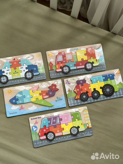 Развивающие деревянные игрушки