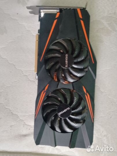 Видеокарта GTX 1070 8gb Gigabyte WindForce