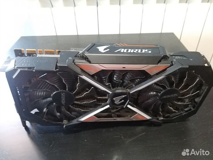 Видеокарта GTX 1080 ti aorus