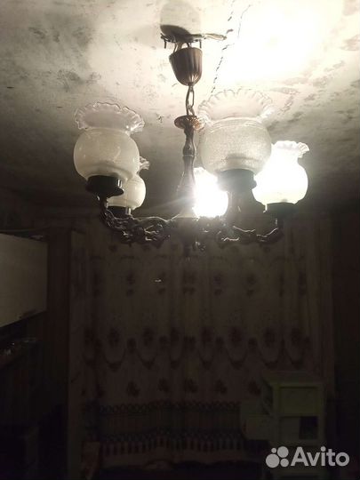 Люстра подвесная бу