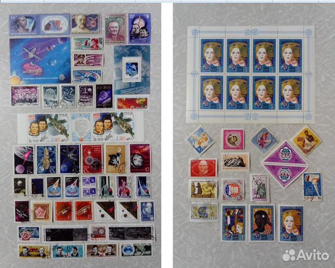 Тематические наборы марок СССР (часть 6-7)