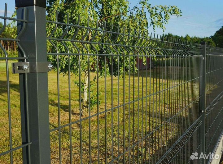 3Д сетка гиттер для забора