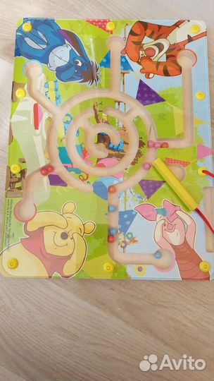 Деревянные развивающие игрушки лабиринты