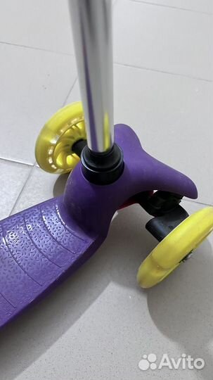 Самокат трехколесный детский