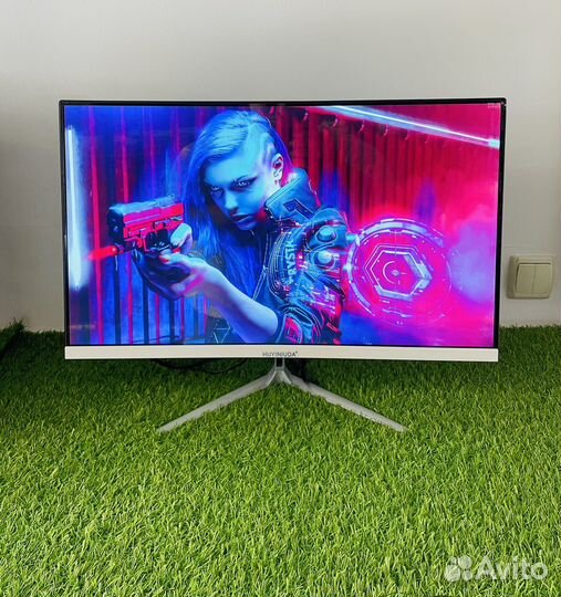 Монитор 75 гц 24 дюйма ips fullhd белый