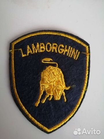 Нашивки шевроны Ламборгини 22 шт