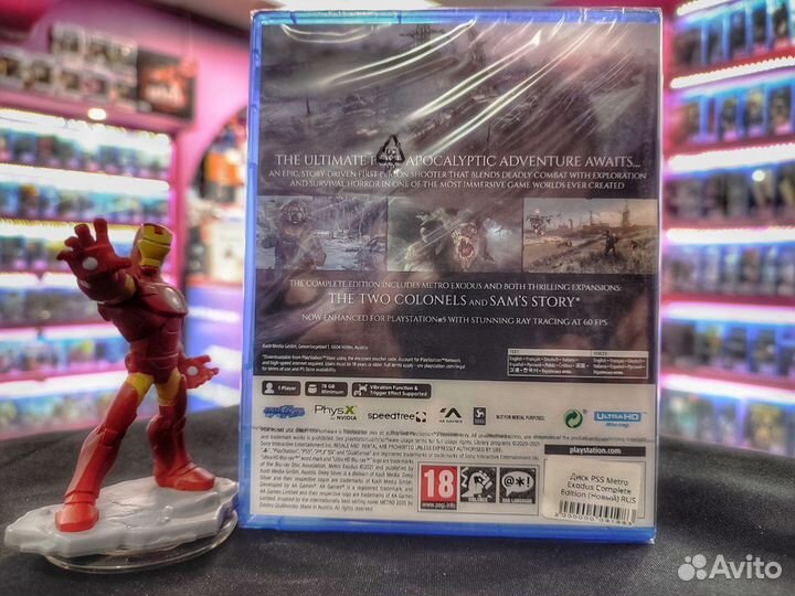 Метро Исход PS5 (Новый) Complete Ed / Metro Exodus
