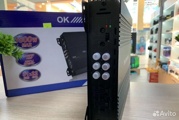 Усилитель звука Alpine 1800W (новый)