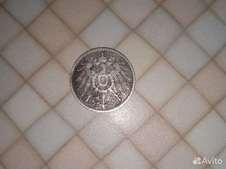 Монета 1915 2 рейх