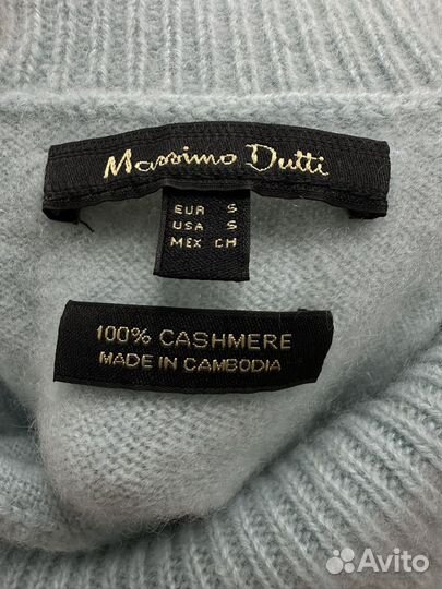 Кашемировый свитер massimo dutti