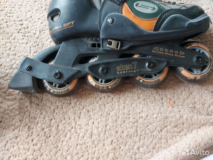 Роликовые коньки раздвижные