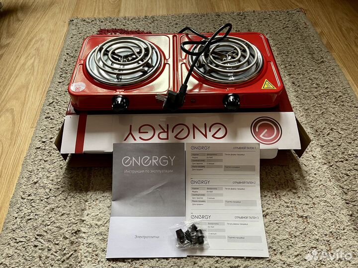 Электроплитка настольная 2 комфорки