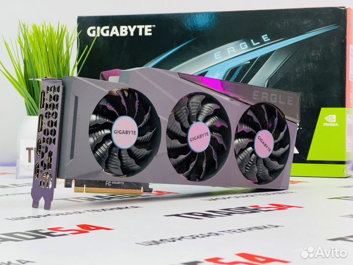 Видеокарта Gigabyte RTX 3080 Eagle OC 10GB