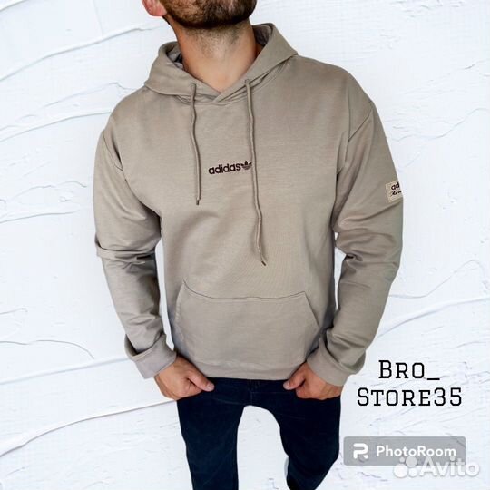 Худи Adidas (оверсайз)