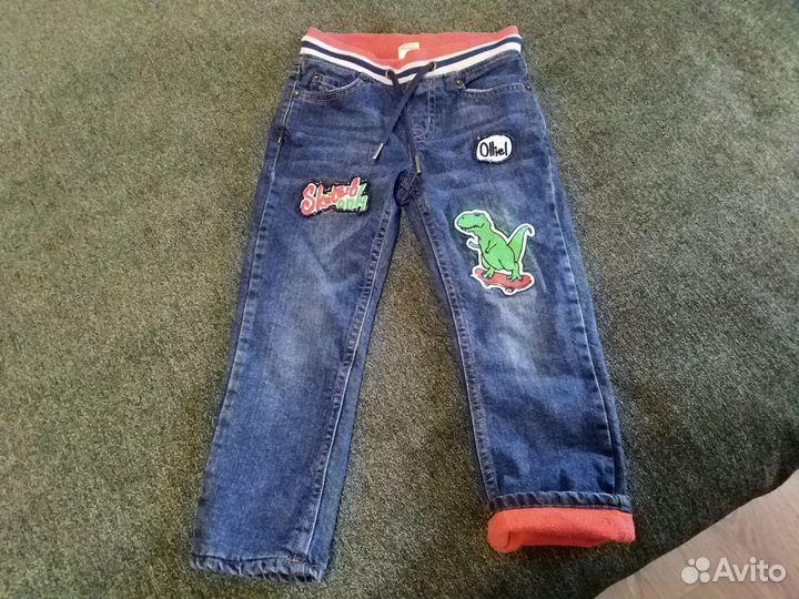 Джинсы с высокой талией и джинсы утепленные