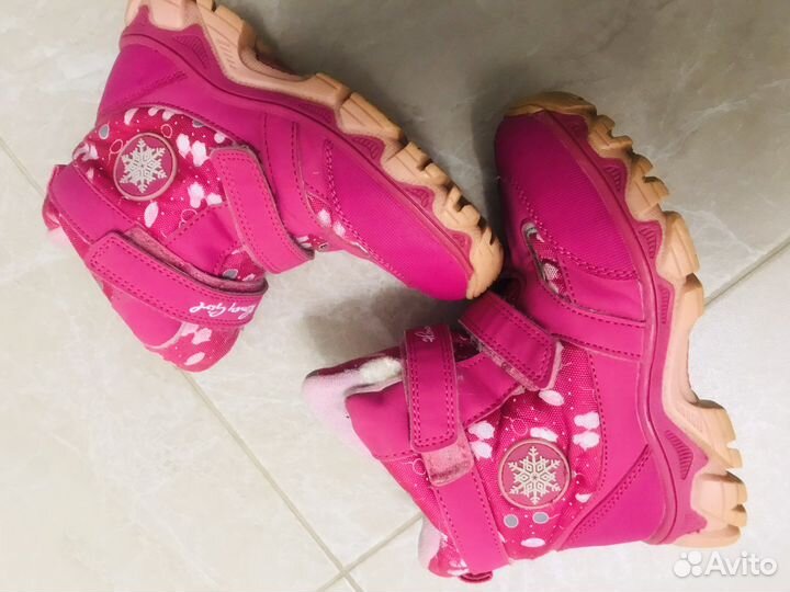 Сапоги зимние для девочки 29
