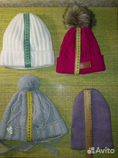 Шапочки на девочку 3 - 5 лет