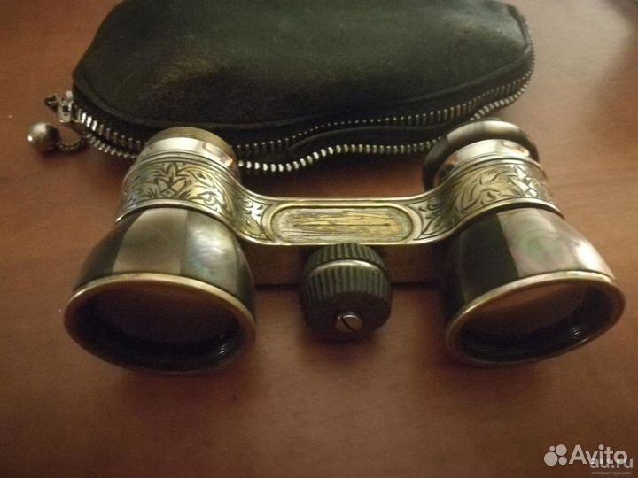 Бинокль Emil Busch Multinett перламутр Германия