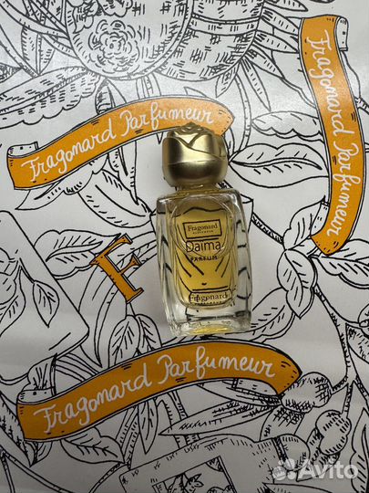 Духи Daima Fragonard винтаж снят