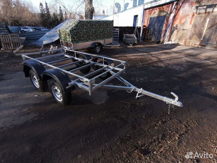 Прицеп легковой 2-осный Б-25 алтай 255х130