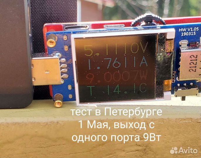 Портативная солнечная батарея USBx2 20Вт зарядка