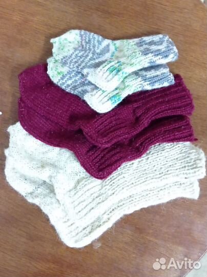 Шерстяные носки