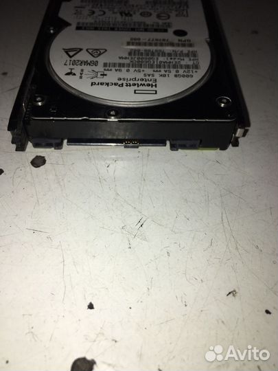 Серверный HDD HP 600GB SAS 10K