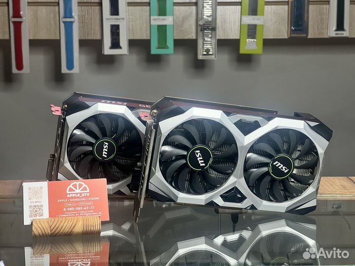 Б/У Видеокарта msi 1660 Super Ventus XS C OC