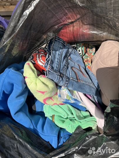 Одежда вещи пакетом