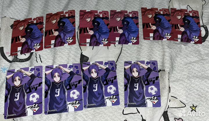 Коллекционные карточки Blue Lock