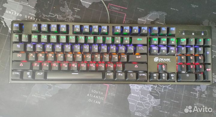 Игровая механическая клавиатура оклик. oklick 940G