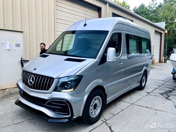 Накладки на пороги Mercedes Sprinter W906