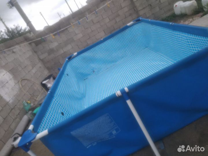 Каркасный бассейн бу