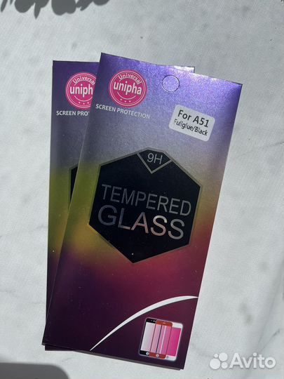 Защитное стекло samsung a51